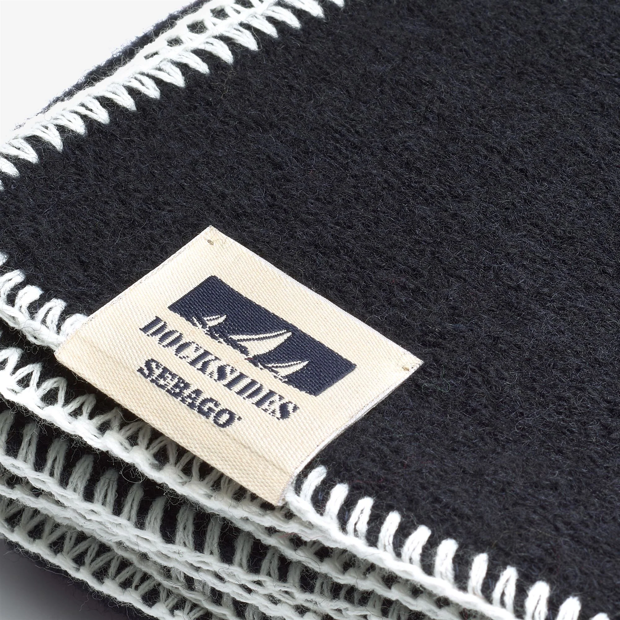 HOLDEN - Quilts and blankets - Blanket - Unisex - BLUE MARINE-WHITE - Image 3