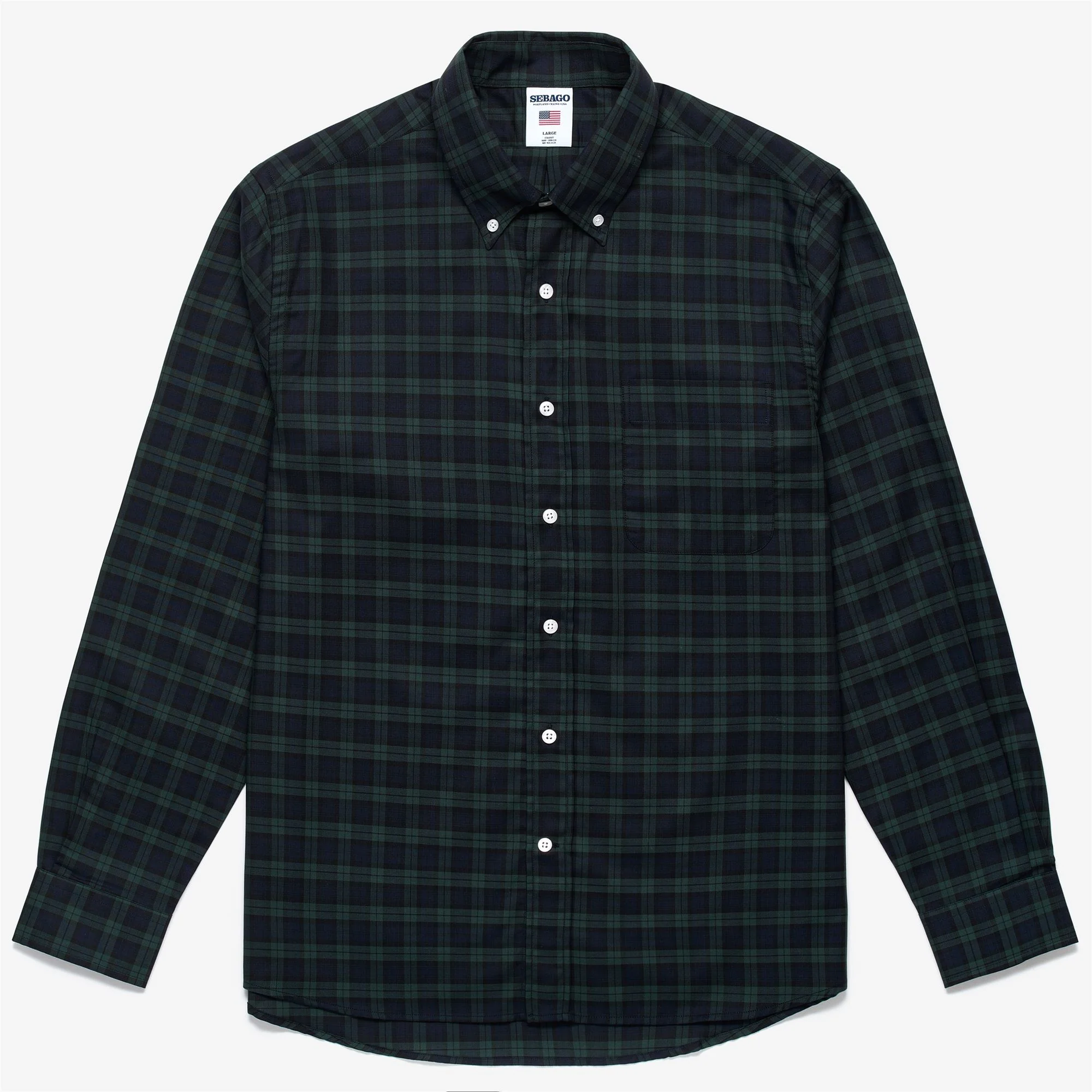 CORINTH - SHIRTS - Button  Down - Man - BLUE-GREEN