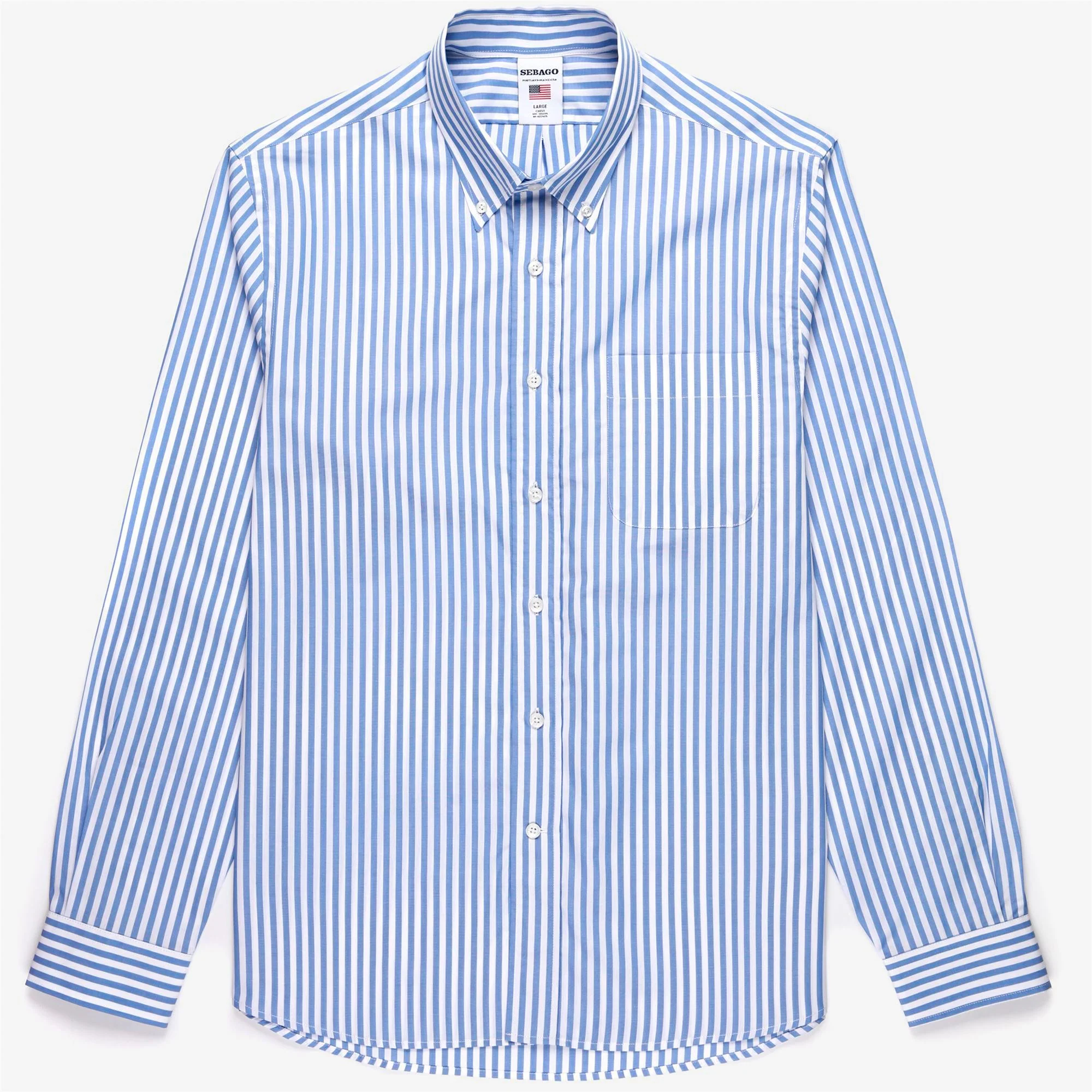OAKLAND - SHIRTS - CLASSIC - Unisex - WHITE-BLUE NAVY