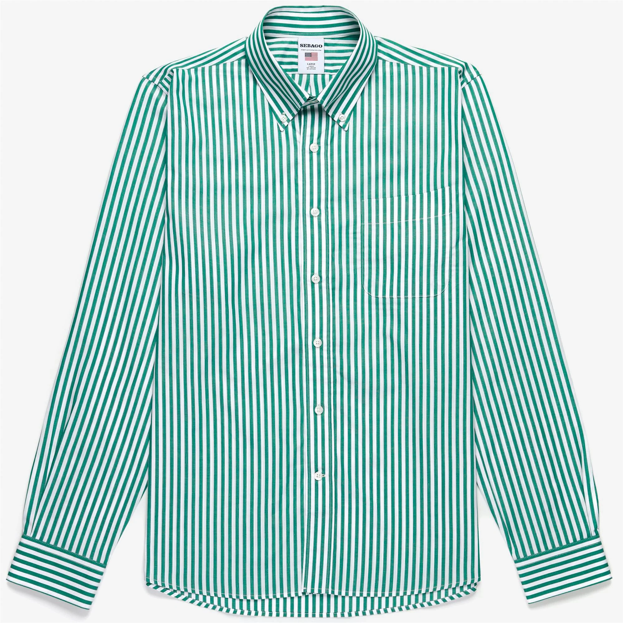 OAKLAND - SHIRTS - CLASSIC - Unisex - WHITE-GREEN