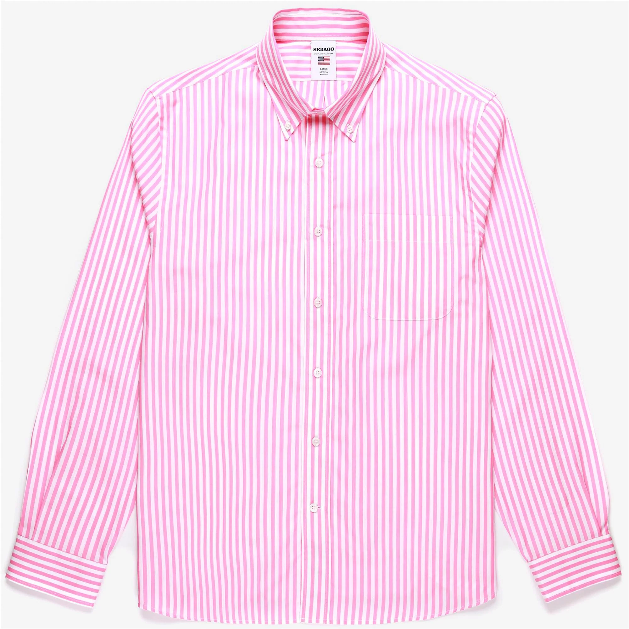 OAKLAND - SHIRTS - CLASSIC - Unisex - WHITE-PINK