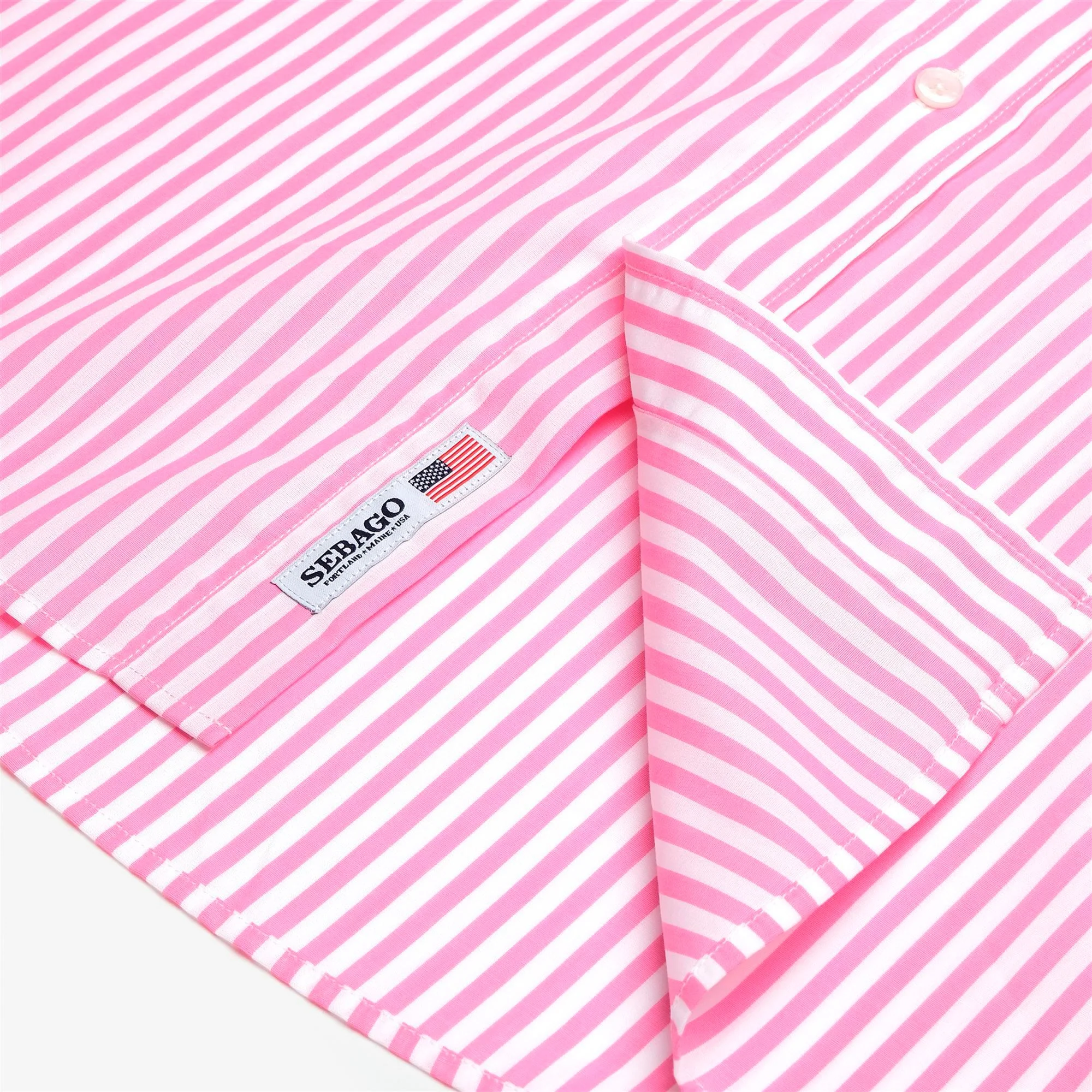 OAKLAND - SHIRTS - CLASSIC - Unisex - WHITE-PINK - Image 3