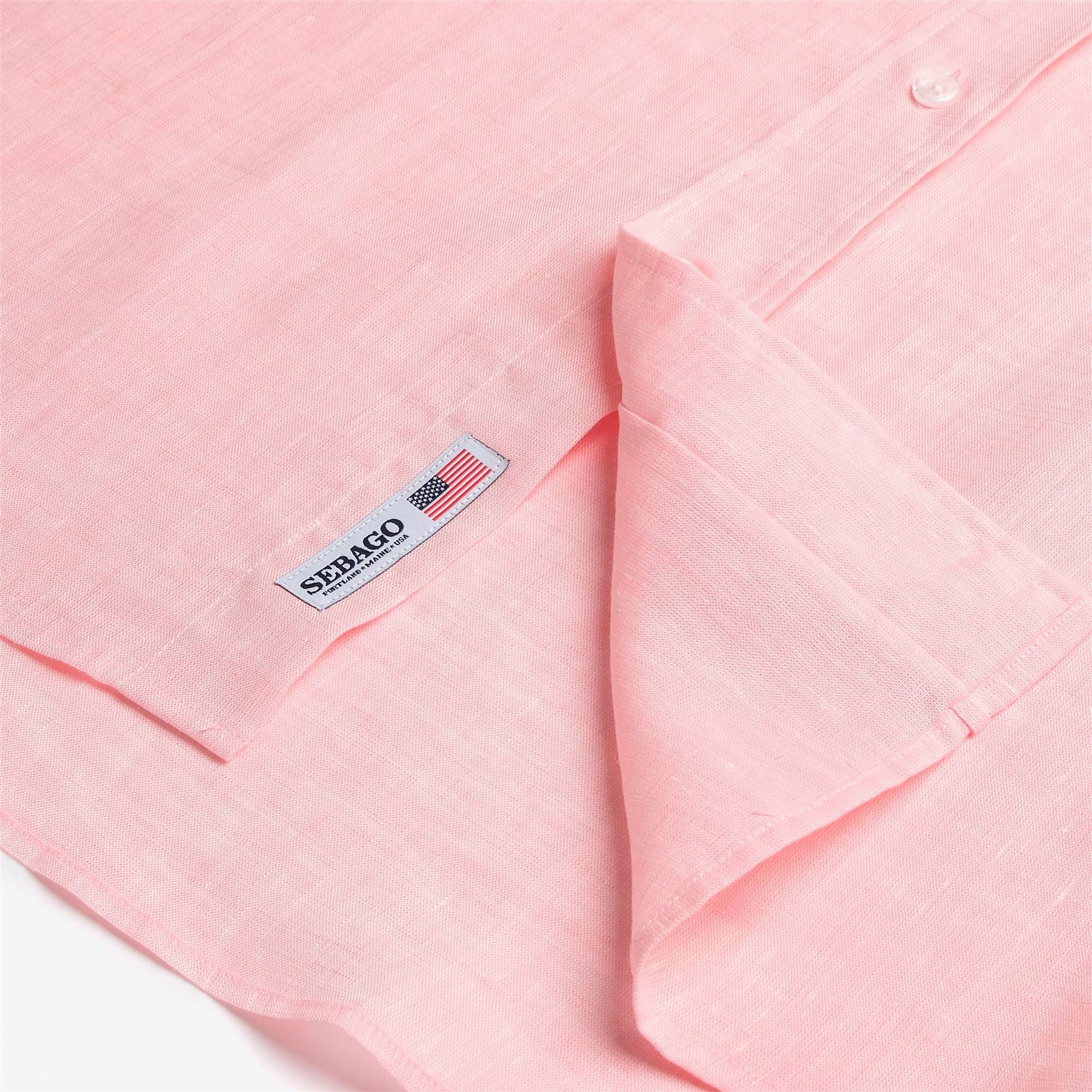 OSBORN - SHIRTS - Button Down - Unisex - PINK BILLOW - Image 3