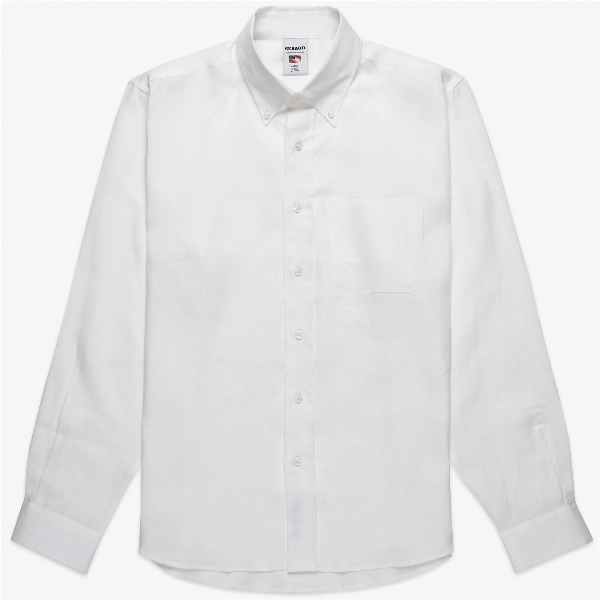 OSBORN - SHIRTS - Button Down - Unisex - WHITE