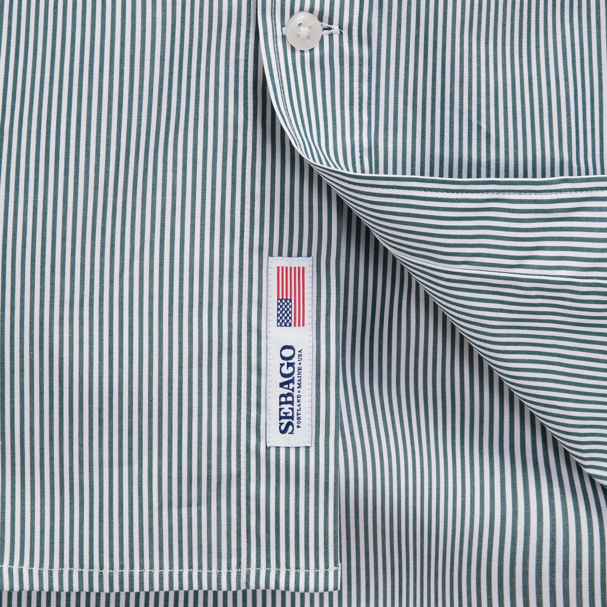 SHEEPSCOT - SHIRTS - CLASSIC - Unisex - GREEN-WHITE - Image 3