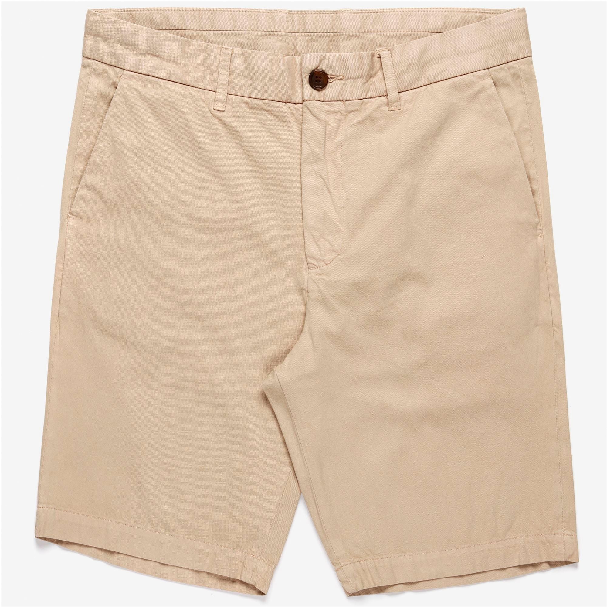 NOBLEBORO - Shorts - CHINO - Man - BEIGE SAFARI