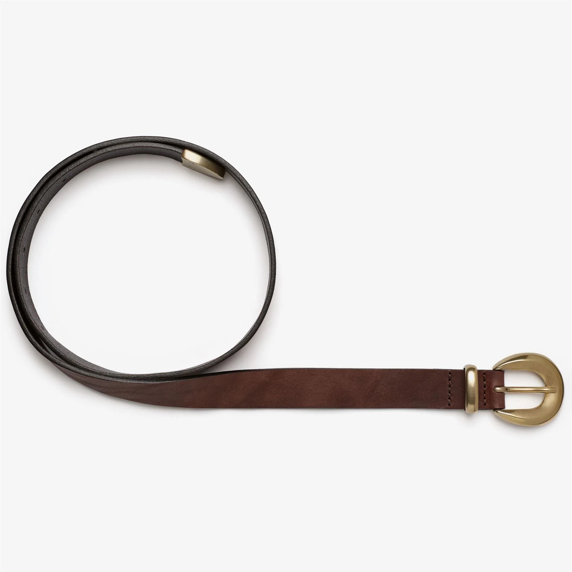 HOLLIS - Small Accessories - Belt - Woman - BROWN SEAL