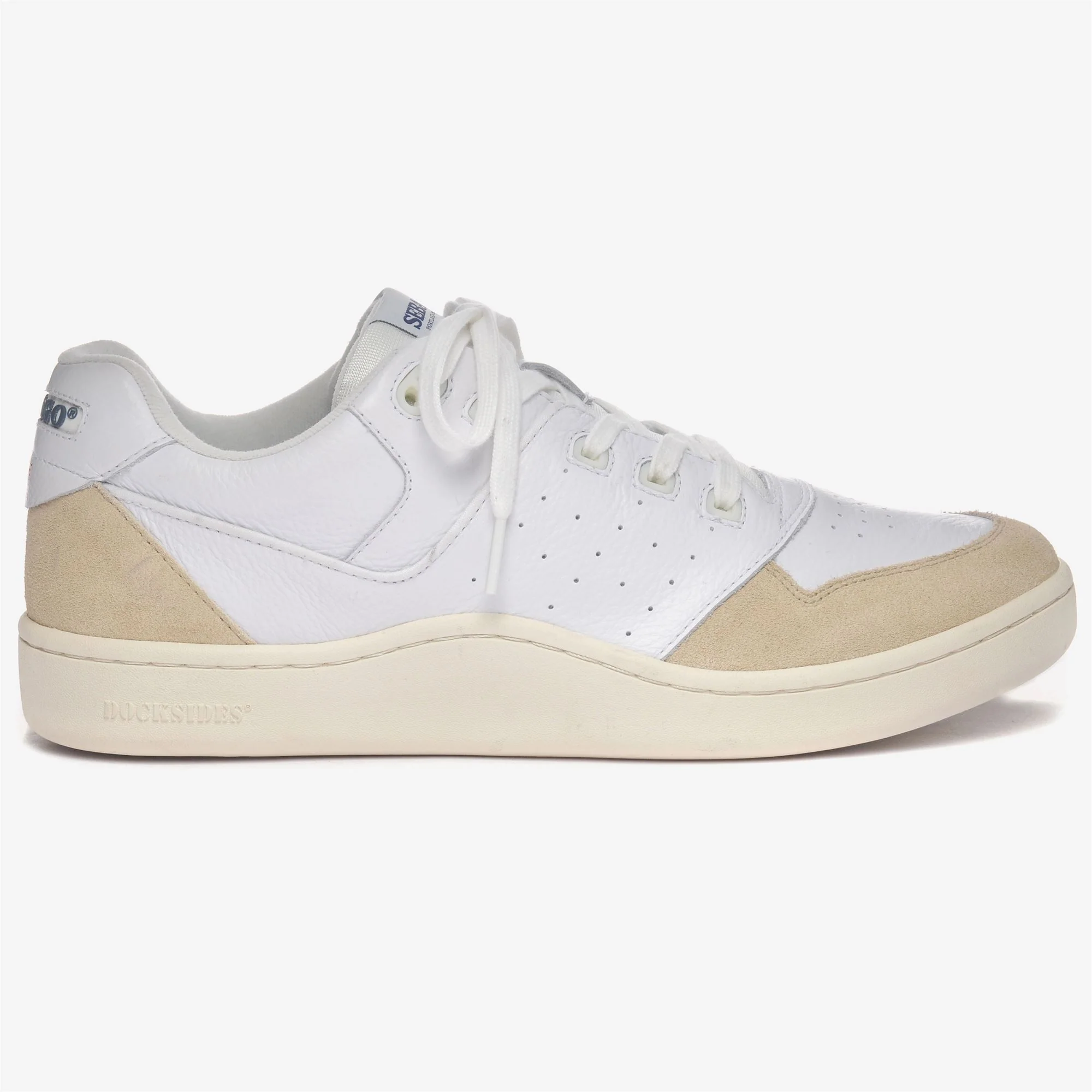 HURRICANE - Sneakers - Low Cut - Unisex - WHITE-BEIGE CAMEL