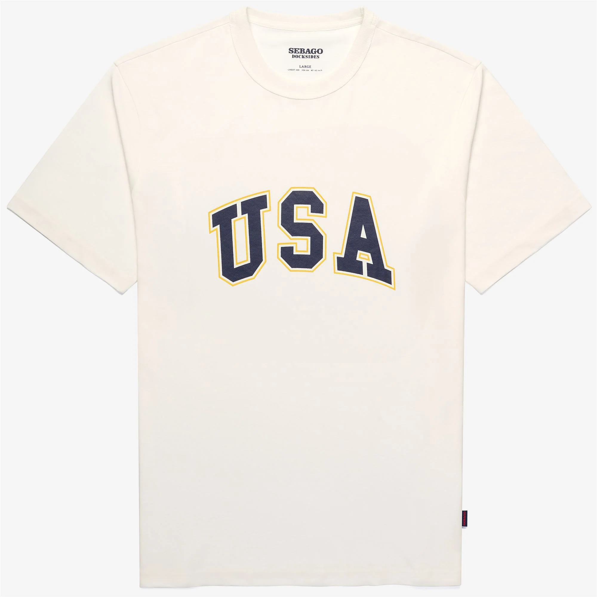 DANFORTH - T-ShirtsTop - T-Shirt - Man - WHITE NATURAL USA
