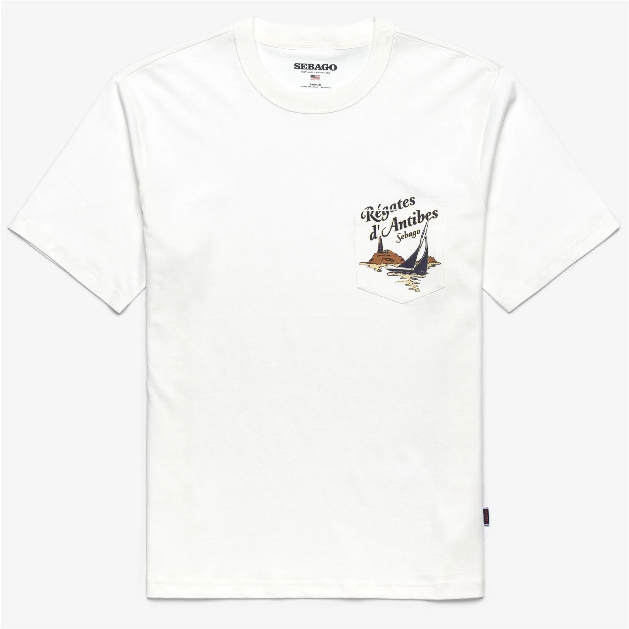 REGATTA FRANCE T - T-ShirtsTop - T-Shirt - Unisex - REGATTA FRANCIA OFFWHITE