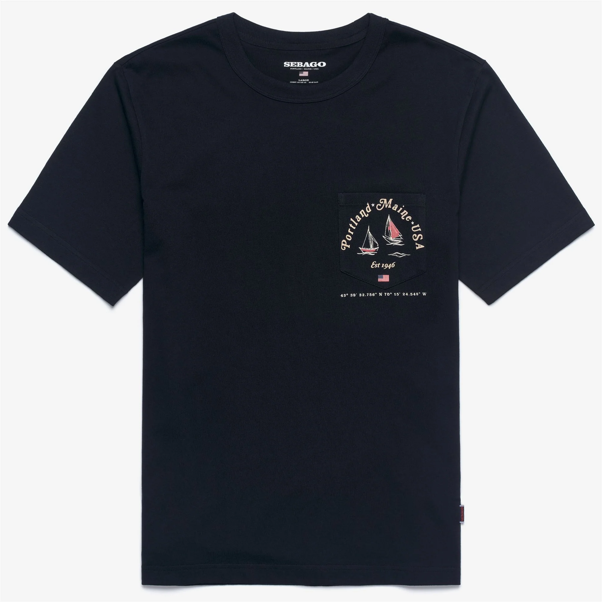 REGATTA USA T - T-ShirtsTop - T-Shirt - Unisex - REGATTA STATI UNITI BLUE